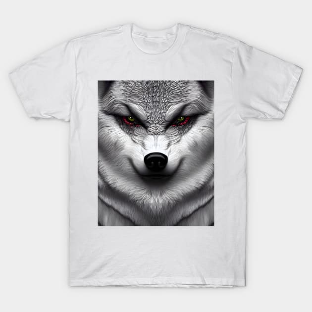 Full Moon Wolf T-Shirt by AHeustis